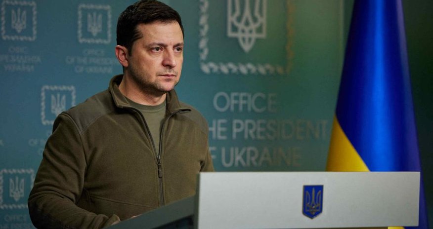 Volodimir Zelenski: Rusiya bizi İran PUA-ları ilə vurur