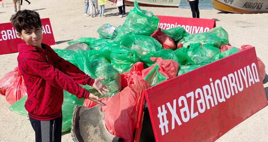 Yet another “Protect the Caspian Sea!” campaign held with support of Bakcell