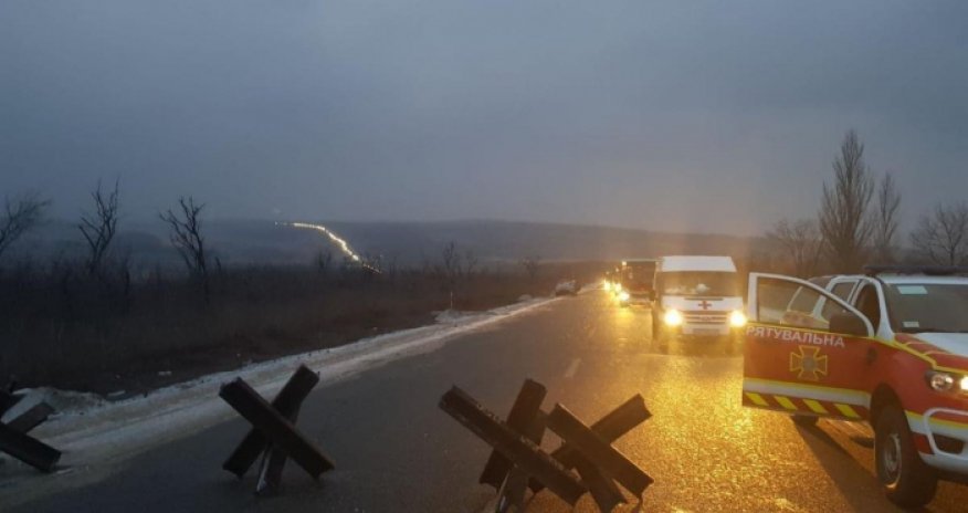 Rusiya Zaporojye şəhərini raket atəşinə tutub