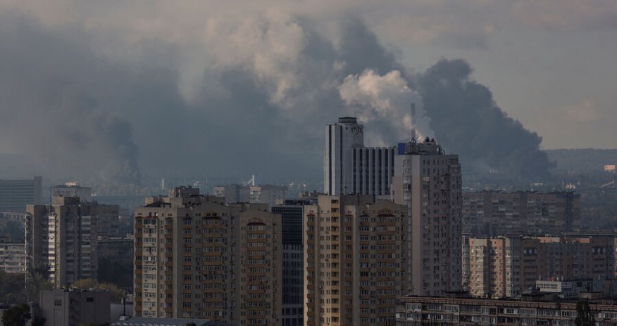 Ukraynanın mərkəzində və cənubunda yenidən hava hücumu xəbərdarlığı elan edilib