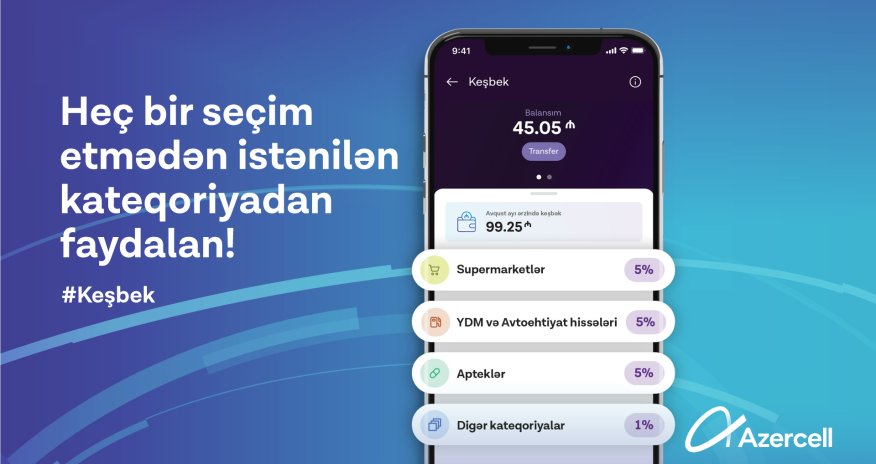 Azercell continues the gradual activation of its digital card for pre-registered customers