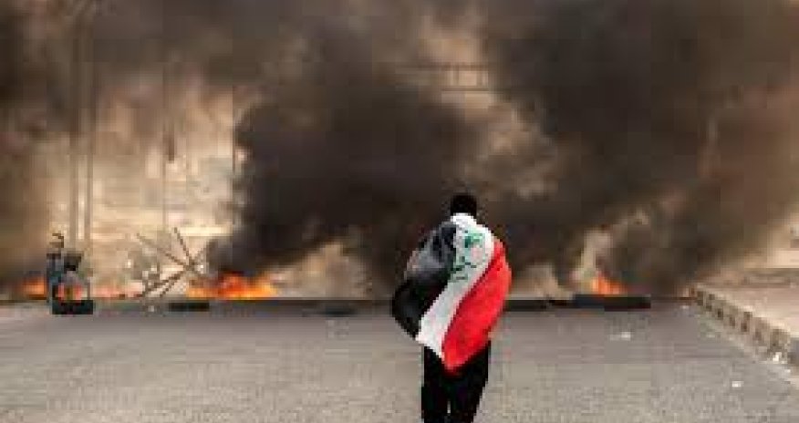 İraqda hökumət binalarının yerləşdiyi ərazi artilleriya atəşinə tutulub