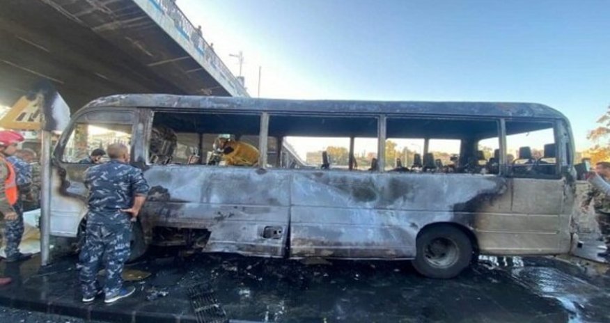 Suriyada orduya məxsus avtobusda partlayış törədilib,