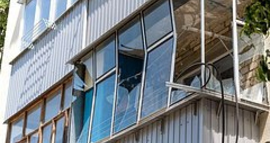 Belqorod üzərində səmada səkkiz partlayış baş verib