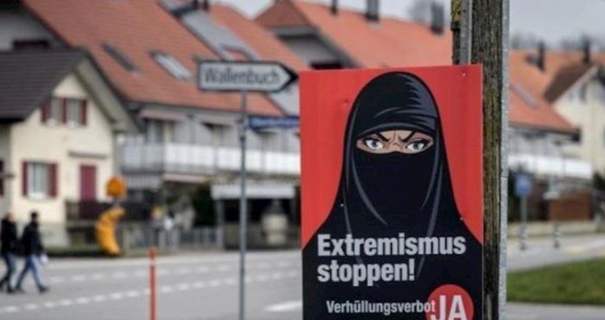 İsveçrədə niqablı qadınlara cərimə yazılacaq