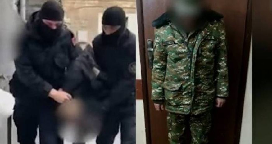 Ermənistanda casusluqda ittiham olunan hərbçi saxlanılıb