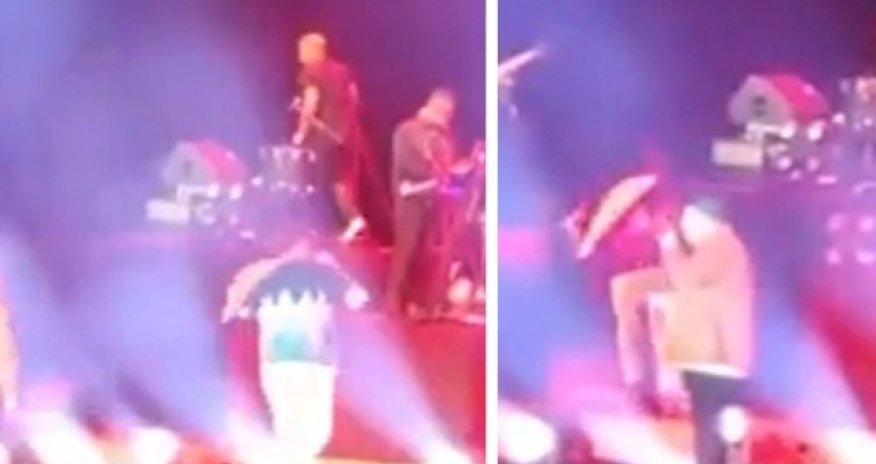 Müğənni səhnədə qəfil öldü - VİDEO