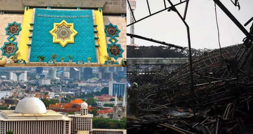 İndoneziyada məscid çökdü