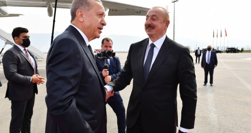 İlham Əliyevlə Ərdoğan arasında maraqlı dialoq - VİDEO