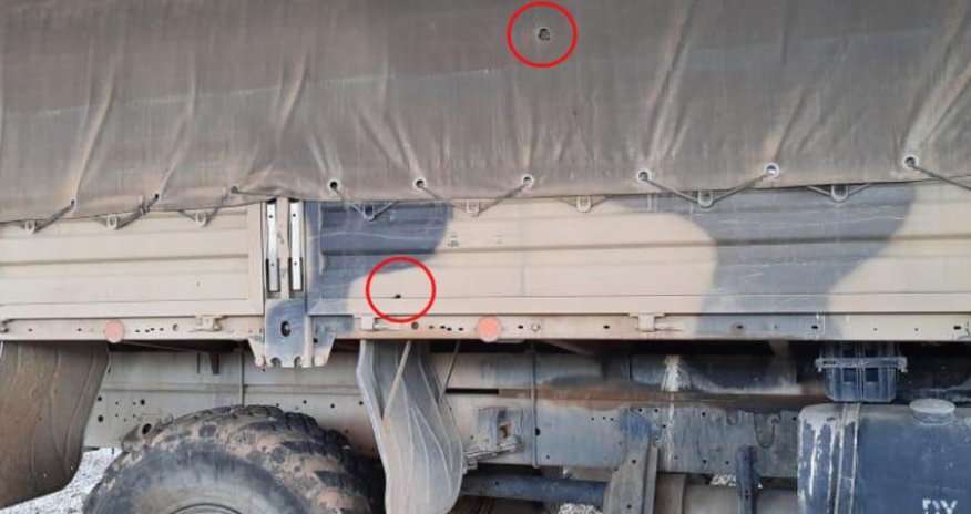 Armenia fires at military vehicle of Azerbaijani Army