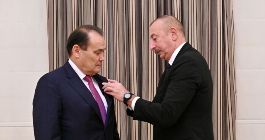 Prezident Bağdat Amreyevi “Dostluq” ordeni ilə təltif etdi