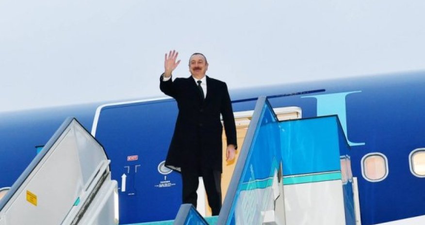 Prezidentin Gürcüstana səfəri başa çatdı