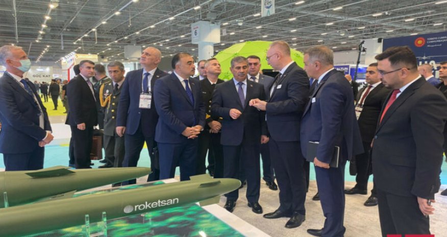 Zakir Həsənov Türkiyədə keçirilən “Saha Expo” sərgisini ziyarət edib