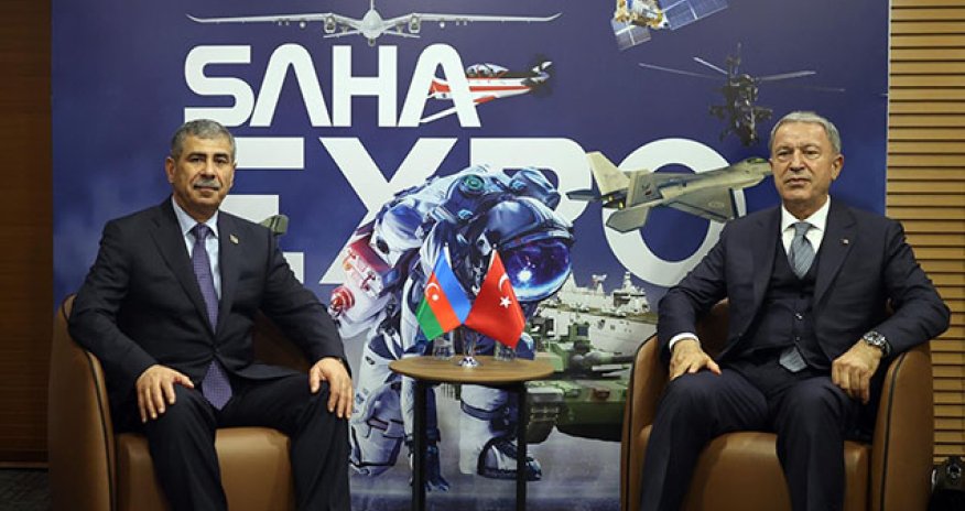 Azərbaycan və Türkiyənin müdafiə nazirləri görüşdü