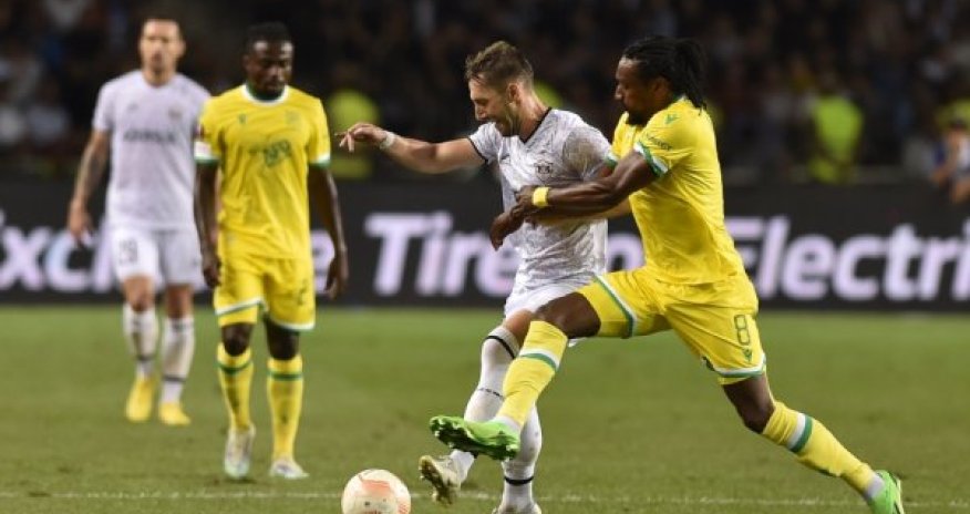 “Qarabağ” səfərdə “Nant”a uduzdu