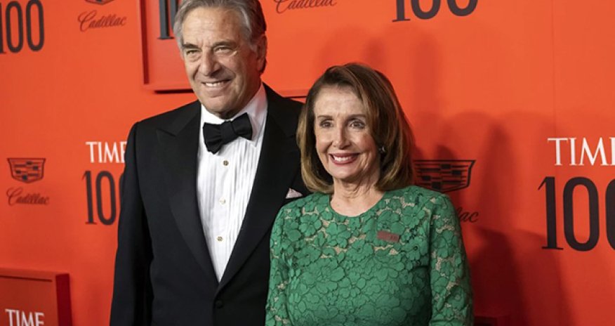 Pelosinin evinə basqın edildi, əri yaralandı