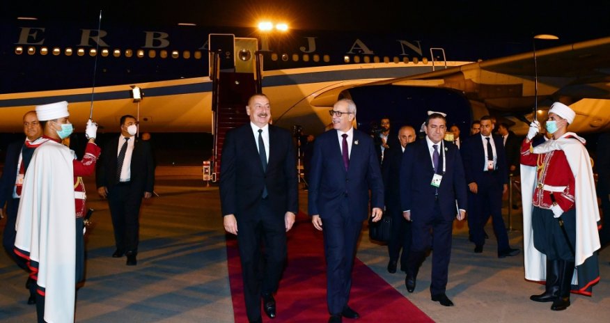 İlham Əliyev Əlcəzairə səfərə gedib- YENİLƏNİB