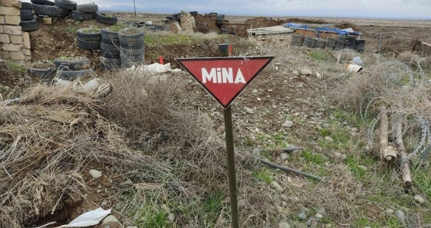Over 1,800 mines found in liberated territories of Azerbaijan last month