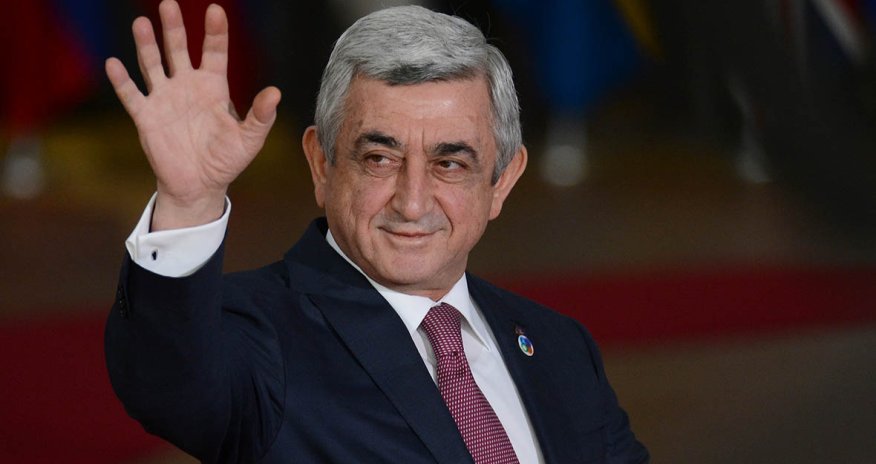 Sarkisyan Qarabağa gedib