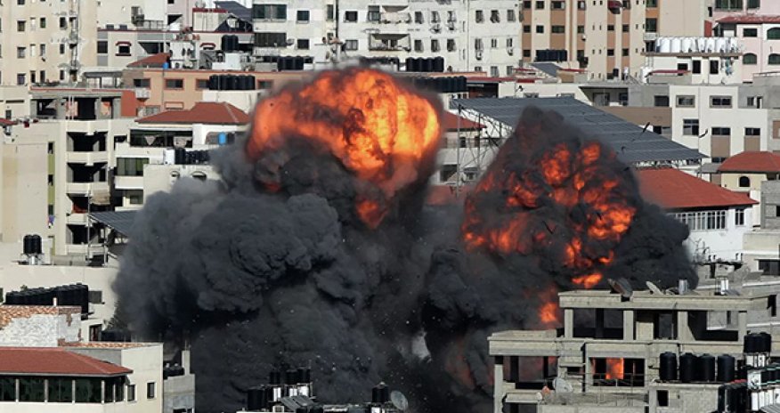 İsrail Qəzza zolağına zərbə endirib