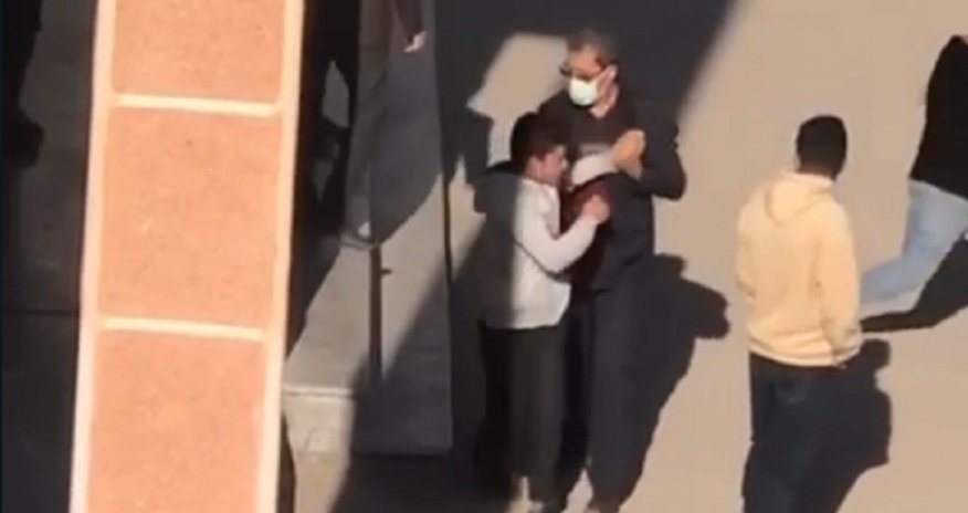 Ərdəbildə hökumət əleyhinə şüarlar səsləndirən məktəblilər döyüldü- VİDEO