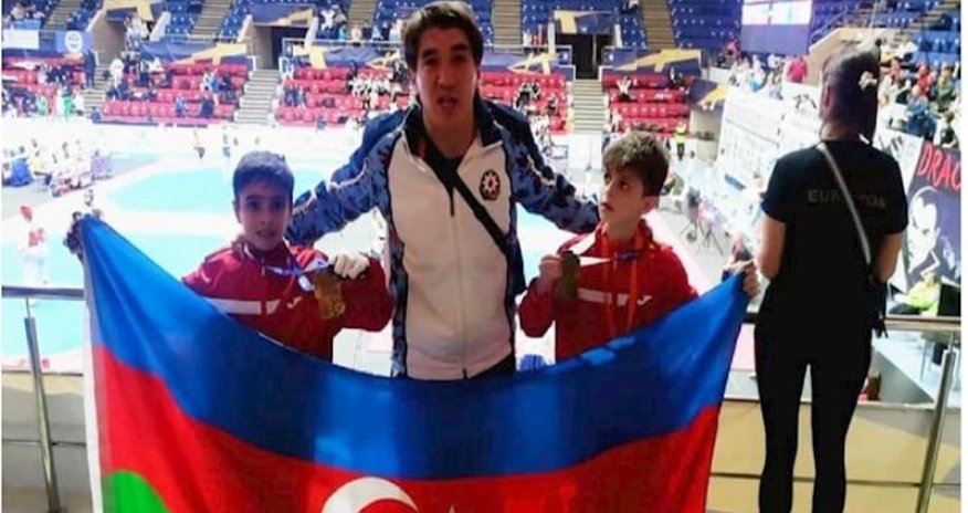Azərbaycanın iki taekvondoçusu Avropa çempionu oldu