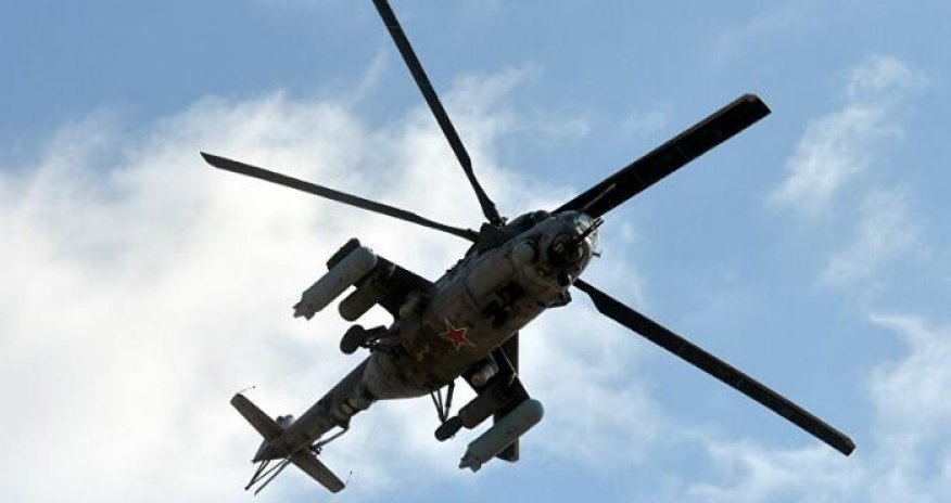 Rusiyada helikopter qəzaya düşüb - Ölən var