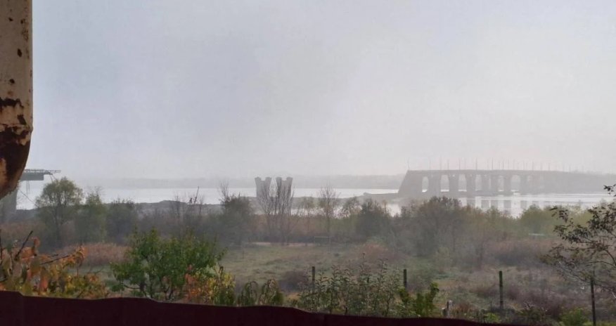 Xersondakı Antonovski körpüsü partladıldı