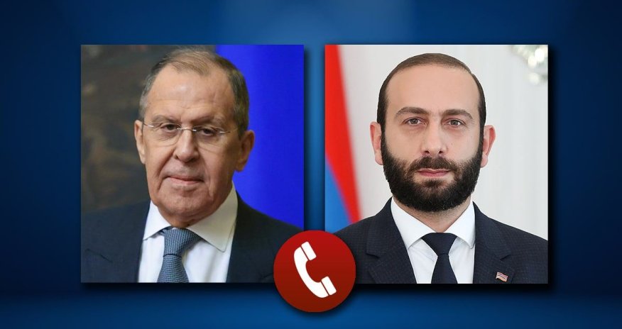 Lavrovla Mirzoyan arasında telefon danışığı oldu
