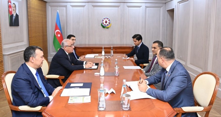 Əli Əsədov Beynəlxalq Sosial Təminat Assosiasiyasının prezidenti ilə görüşüb