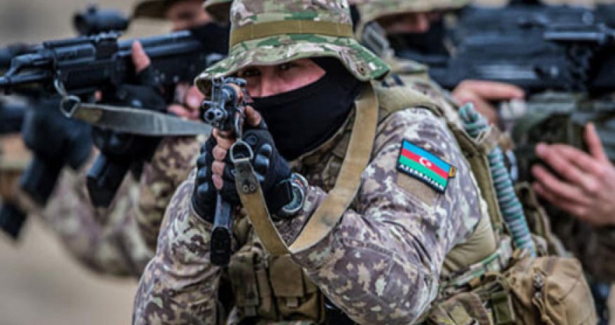 Азербайджанские военные на учениях в Турции