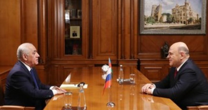 Əli Əsədov Mişustinlə görüşdü - Sənədlər imzalandı