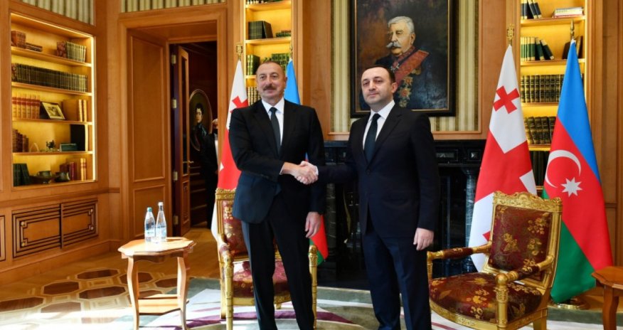 Qaribaşvili İlham Əliyevi TƏBRİK ETDİ