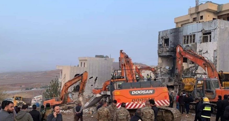 İraqda yaşayış binasında partlayış olub