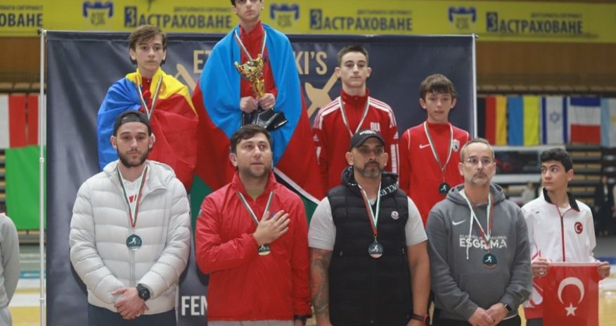 Azərbaycan qılıncoynadanı beynəlxalq turnirdə qızıl medal qazanıb