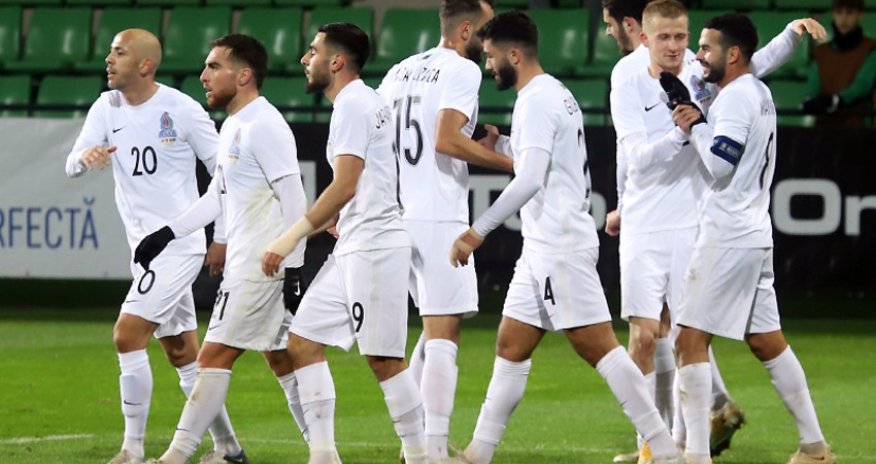 Şimali Makedoniya - Azərbaycan oyununda ilk hissə başa çatıb