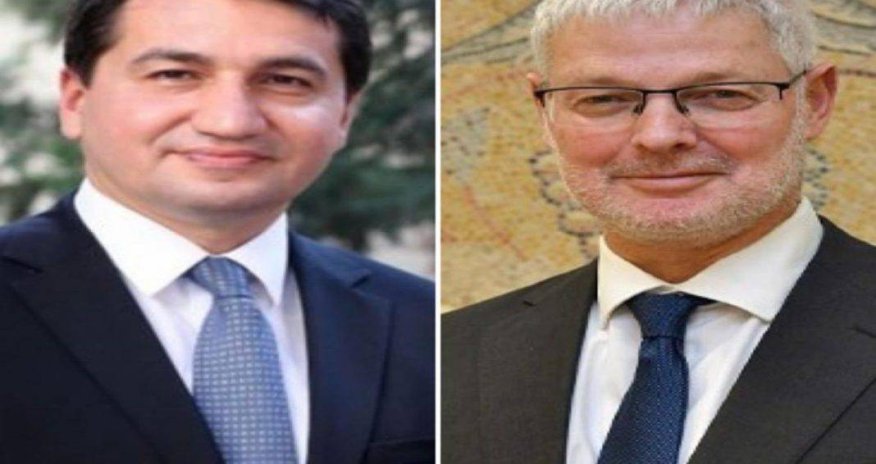 Hikmət Hacıyev ilə İsrail XİN-in baş direktoru arasında telefon danışığı olub