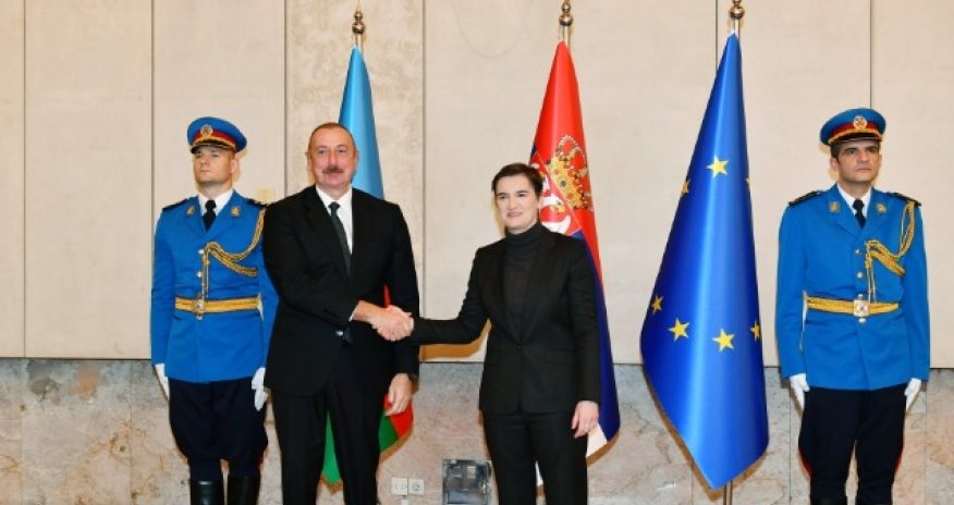 İlham Əliyevin Serbiyanın Baş naziri ilə geniş tərkibdə görüşü oldu - Yenilənib