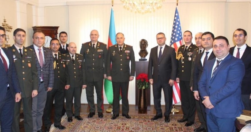Chief of General Staff of Azerbaijani Army visits country`s embassy in US