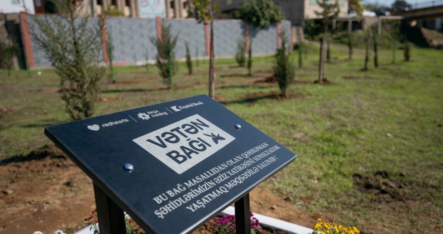 Еще в 6 районах созданы «Сады Родины»- FOTO