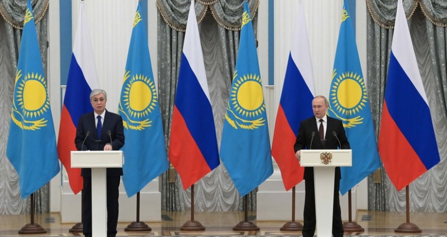 Presidents of Kazakhstan, Russia discuss creation of 