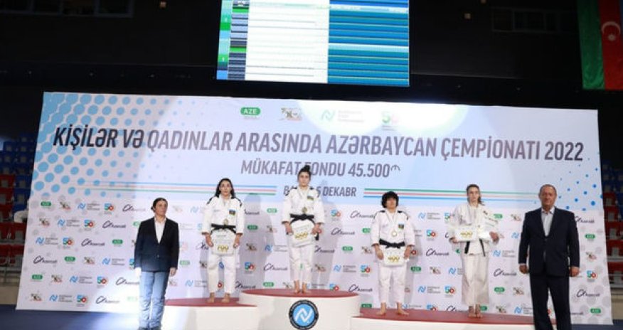 Первые победители чемпионата Азербайджана по дзюдо