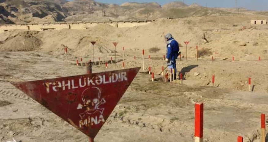 Gamış dağı və Sarıbaba dağlarında mina yerləşdirilmiş təhlükəli sahələr var