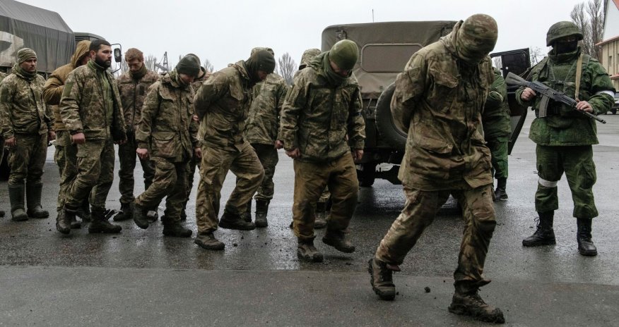 60 ukraynalı döyüşçü əsirlikdən xilas olub