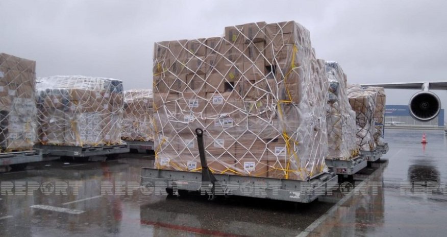 Azərbaycan Ukraynaya növbəti humanitar yardım göndərib