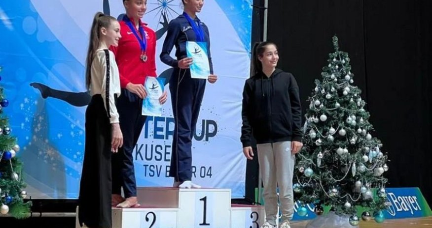 Azərbaycan gimnastı Almaniyada qızıl medal qazanıb