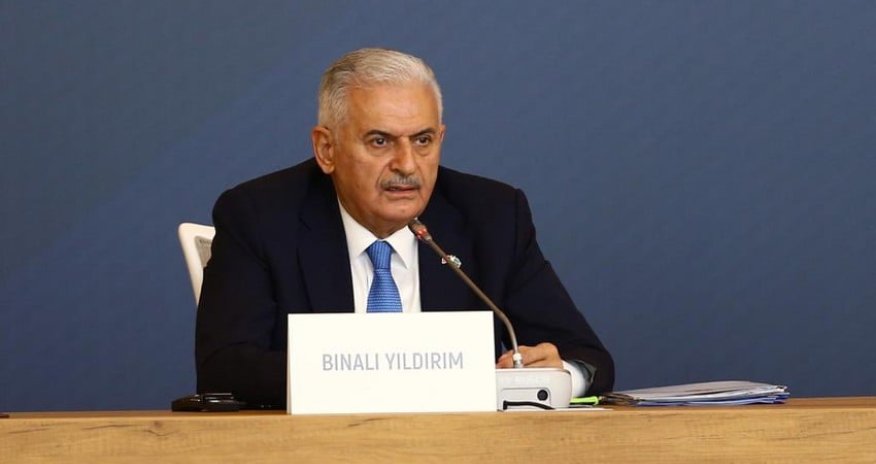 Binali Yildirim commemorates Great Leader Heydar Aliyev