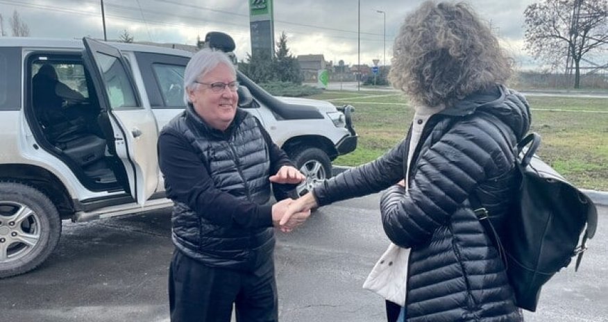 BMT baş katibinin müavini Xersona gedib