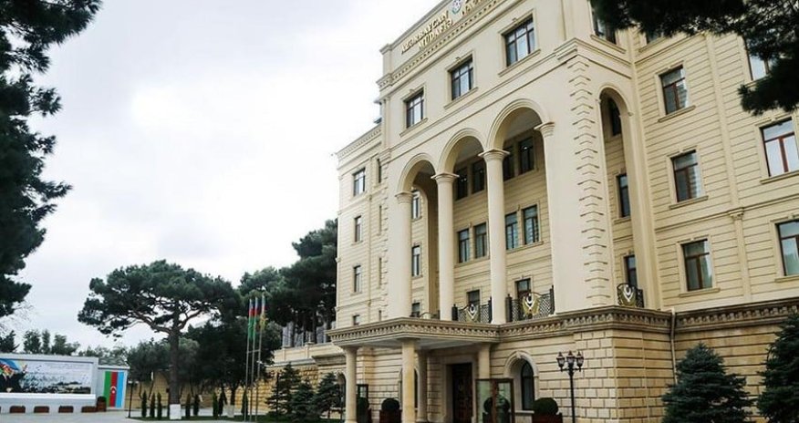 Azerbaijani army positions subjected to fire