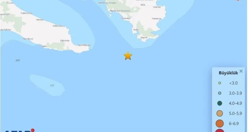 Türkiyədə zəlzələ baş verib